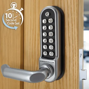 BL5009 ECP Round Bar Handle Keypad with Mortice Nightlatch
