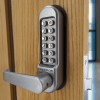 BL5403 FT keypad lock on door