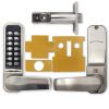BL2401 ECP FT - Tubular latch, 30/60 minute fire tested free turning lever handle keypad, inside lever handle with holdback & ECP coding chamber - Image 2