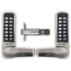 BL2421 ECP - Tubular latch, back to back free turning lever handle keypads & ECP coding chamber - Image 2