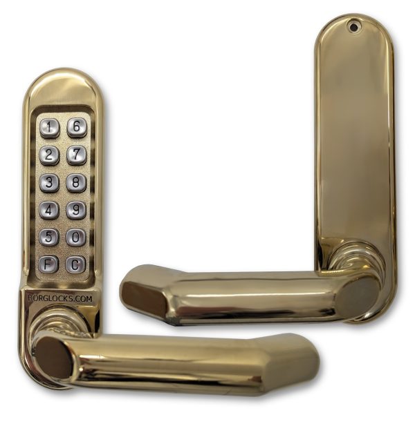 BL5000 PB Code Lock Kit by Borg Locks on a white background