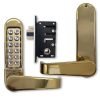 BL5402 PB Code Lock Kit by Borg Locks on a white background