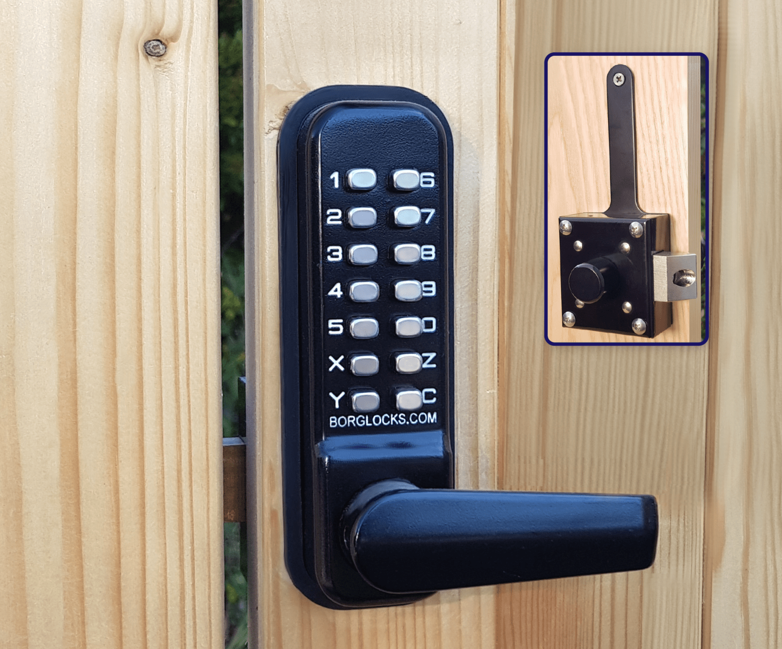 Keypad Gate Locks For Wooden Gates
