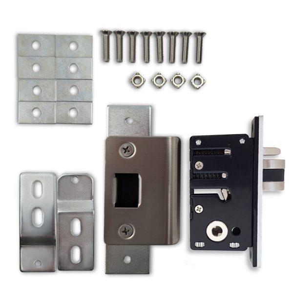 Door latch lock