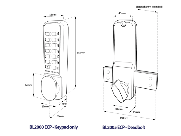 BL2005 ECP   Line drawing