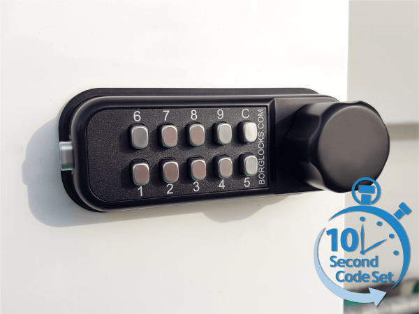 cabinet door locks from Borg Locks keep your valuables safe at home, work or in the gym