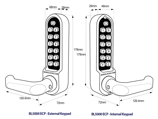 BL5051 ECP   Line drawing