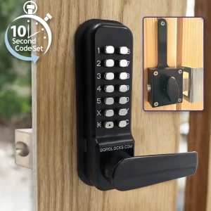 BL4409 ECP Combination Door Lock With Surface-Mounted Rim-Fixed Latch
