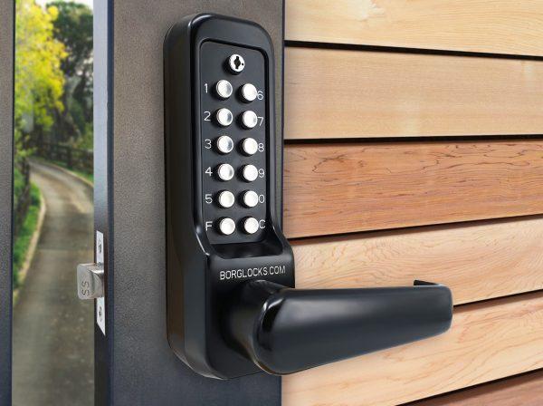 Heavy-duty digital door locks available from Borg Locks