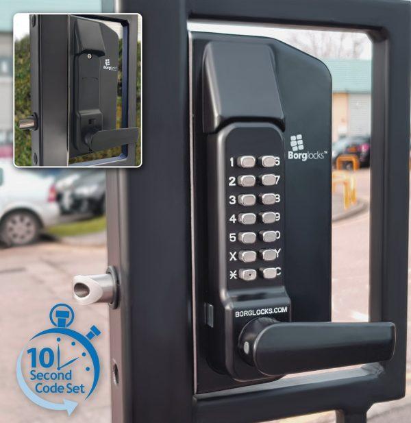 Heavy-duty digital door locks from Borg Locks