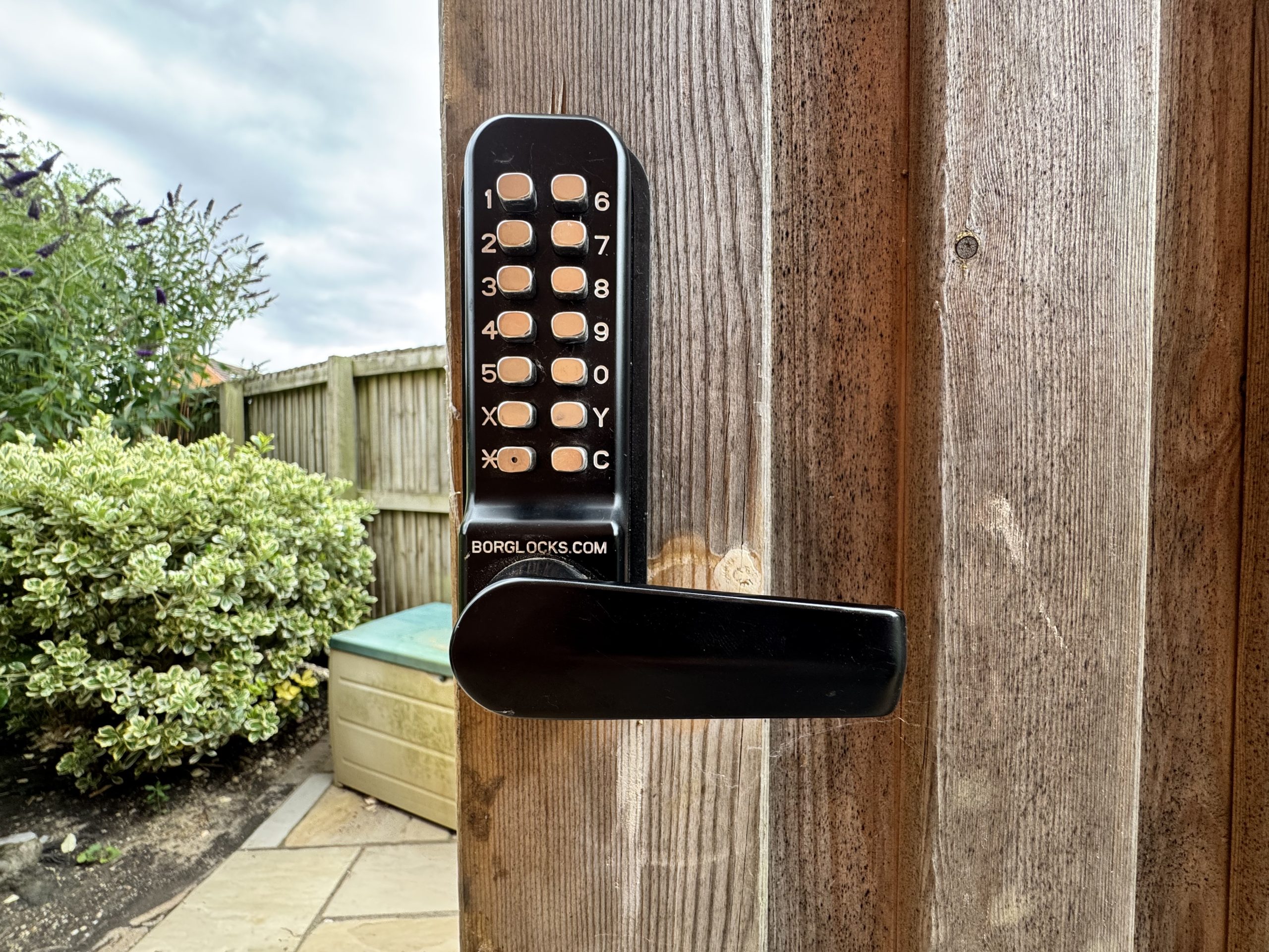 Codes gate locks from Borg Locks for home, garden and commercial gates