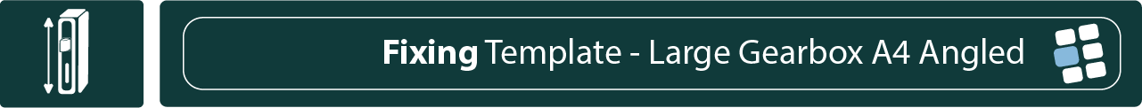 Large A4 Fixing Template
